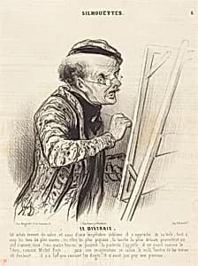 Le Distrait by Honoré Daumier