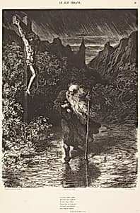 Portrait of Georges Rouget after Gustave Doré