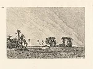 Le Simoun by Maxime Lalanne, after Eugène Fromentin