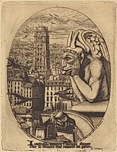 Le stryge (The Vampire) by Charles Meryon