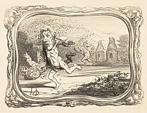 Les Curieux Punis by Honoré Daumier