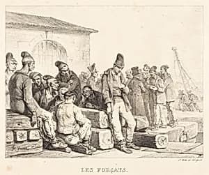 Les Forçats (The Convicts) by Horace Vernet
