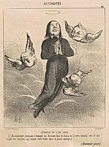 Lègende de l'an 1850 by Honoré Daumier