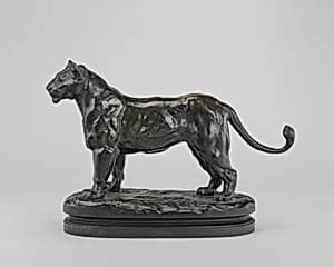 Lioness of Algeria by Antoine-Louis Barye