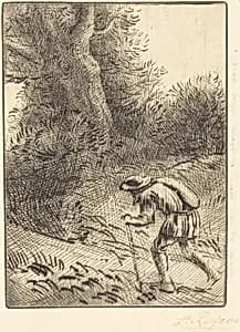 Little Wandering Jew (Le petit juif errant) by Alphonse Legros