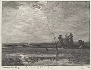 Lowlands by Timothy Cole after John Francis Murphy
