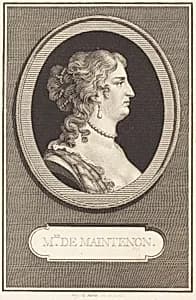Madame de Maintenon by Augustin de Saint-Aubin