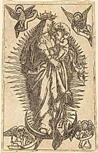 Madonna and Child by German 16th Century