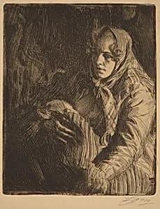 Madonna by Anders Zorn