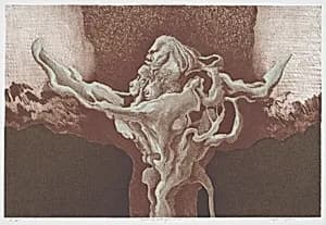 Madonna with Upraised Horns