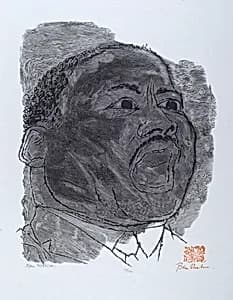 Portrait of Stefan Martin after Ben Shahn