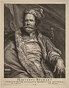 Portrait of Jacobus Neeffs, after Sir Anthony van Dyck