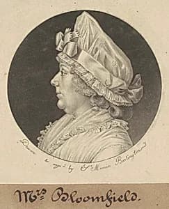 Mary McIlvaine Bloomfield by Charles B. J. Févret de Saint-Mémin