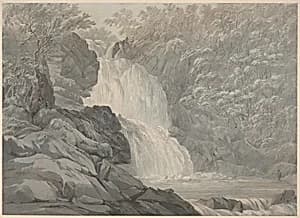 Mawddach Falls near Dolgelly