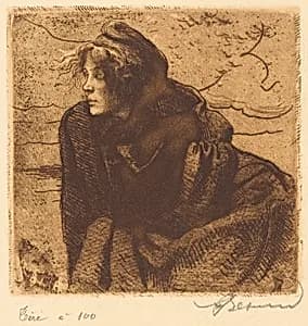 Melancholy (Mélancolie) by Albert Besnard
