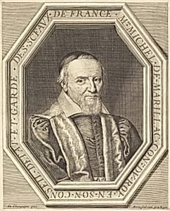 Michel de Marillac by Jean Morin after Philippe de Champaigne