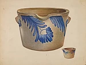 Milk Pan by Gertrude Semnene