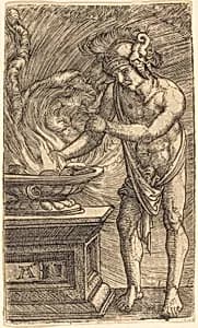 Mucius Scaevola by Albrecht Altdorfer