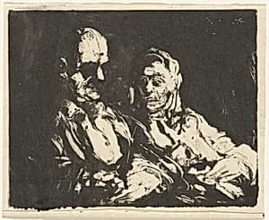 Old Man and Woman