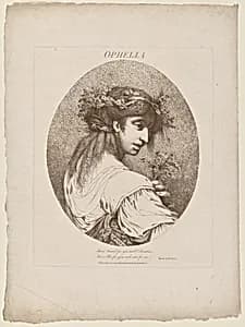 Ophelia by John Hamilton Mortimer