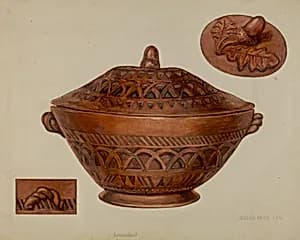 Pa. German Earthenware Bowl by Jessica Price