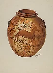 Pa. German Jar by William L. Antrim