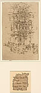 Palaces, Brussels by James McNeill Whistler