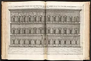 Palazzo Farnese by Nicolaus Beatrizet, published by Antonio Lafreri