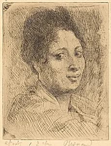Peppina by Albert Besnard