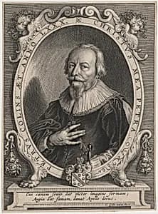 Petrus Collins by Cornelis Galle I