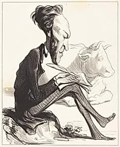 Ph. Auguste Demesmay by Honoré Daumier