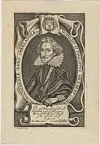 Philip Herbert, Fourth Earl of Pembroke by Simon de Passe