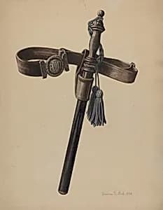 Police Club and Belt by Herman O. Stroh