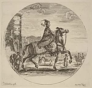 Polish Cavalier by Stefano Della Bella