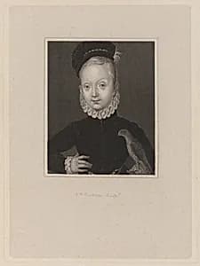 Portrait of Boy with Falcon by William Raddon