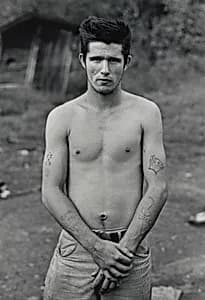 Portrait of Tattooed Man