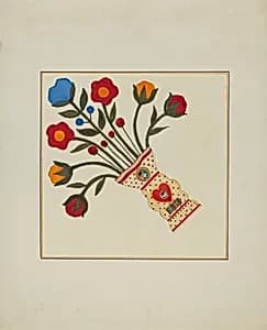 Quilt (One Square) by Cornelius Christoffels and Margaret Linsley
