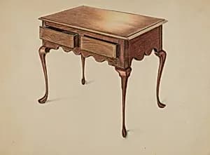 Rectangular Table by Ruth Bialostosky