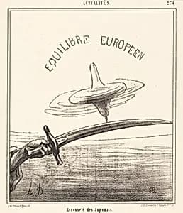 Renouvelé des Japonais by Honoré Daumier