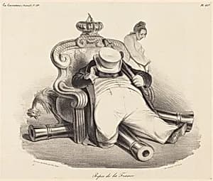 Repos de la France by Honoré Daumier