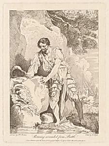 Retiring Wounded from Battle