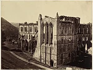 Rievaulx Abbey, the North Transept by Roger Fenton