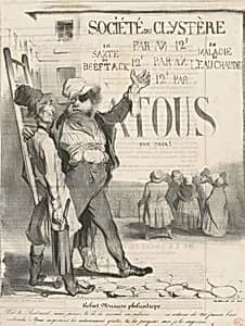 Robert Macaire philantrope by Honoré Daumier