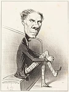 R.P.L. Ségur d'Aguesseau by Honoré Daumier