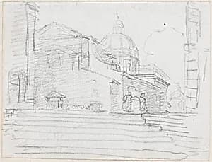 S. Rocco by Hubert Robert