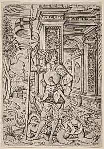 Saint George by Nicoletto da Modena