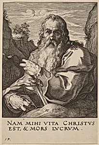 Saint Paul by Hendrik Goltzius