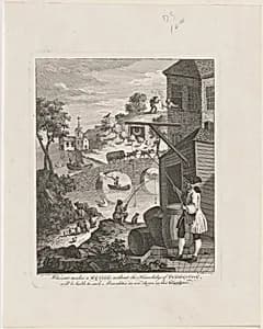 Portrait of Luke Sullivan, after William Hogarth