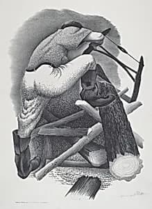 Sawing Wood