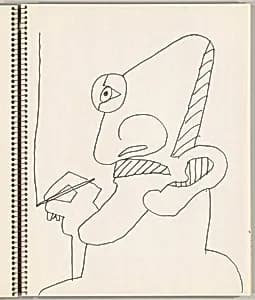 Self-Portrait, Drawing